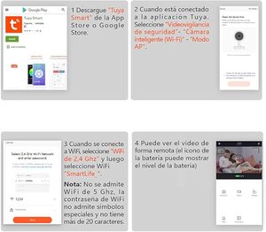 Cámara WiFi Discreta de Alto Rendimiento con Reloj, Mini Monitor Doméstico para la Seguridad del Apartamento - Product Image 6
