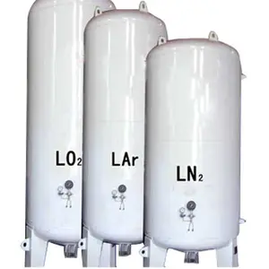 5~150m3 Cryogenic Industrial Gas Storage Tank Liquid Oxygen Nitrogen Argon Tank Price