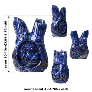 Hade Made Natural Healing <b>Crystal</b> Animal Crafts Stone Carvings and Sculptures Owl for Decoration - Product Image 2
