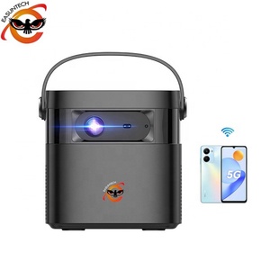EASUNTECH M2 Battery Full hd 1080p Rechargeable Outdoor Portable Led Smart Android TV 4K <b>Mini</b> Video 3D Optical DLP Projector - Product Image 1