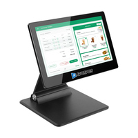 Terminal de point de vente premium à écran tactile unique en aluminium, caisse enregistreuse 11,6 pouces