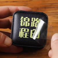 Autocollant de transfert DTF UV personnalisé, étiquette de lettre en 3D, adhésif puissant imperméable, pour les tasses