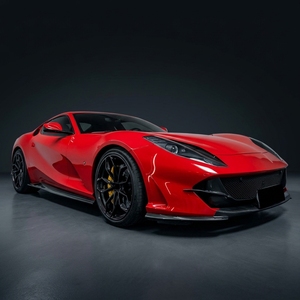 ชุดแต่งคาร์บอนไฟเบอร์แห้ง สำหรับ <span class=keywords><strong>Ferrari</strong></span> <span class=keywords><strong>812</strong></span> อัพเกรดสไตล์ <span class=keywords><strong>Novitec</strong></span> ประกอบด้วยลิ้นหน้า ดิฟฟิวเซอร์หลัง ฝากระโปรง ครอบข้าง และชุดแต่งรอบคัน - Product Image 4