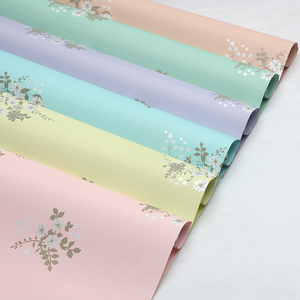 卸売花屋資材 防水オヤ紙 フレッシュマウンテンワイルドフラワープリント 花束包装紙 - Product Image 5