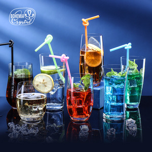 Czech Crystal Glass Drinkware Large Capacity Beverage Glass Party Use Summer Juice Cup High Value Tea Cup - Product Image 3