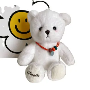 Vendita all'ingrosso 6ft teddy bears-Bambola del giocattolo dell'orsacchiotto della peluche dell'animale farcito rosa bianco di 30CM