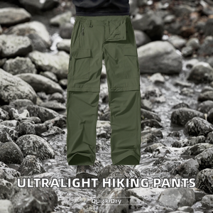 Pantalon de randonnée et de trekking pour homme, ultra-léger, extensible, en softshell, avec logo personnalisé, idéal pour la pêche, le camping et l'escalade, collection 2026 - Product Image 2