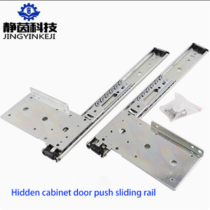 Nouveau style <span class=keywords><strong>rail</strong></span> coulissant TV pousser et tirer <span class=keywords><strong>rail</strong></span> de guidage caché de haut en bas de la piste de <span class=keywords><strong>porte</strong></span> d'armoires pour armoires murales armoires à vin - Product Image 4