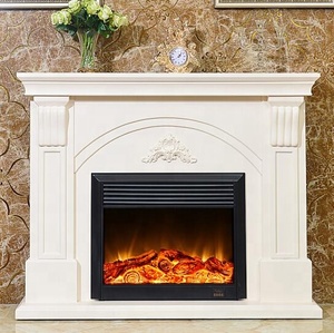 BOTON STONE Vente en gros de manteau de <span class=keywords><strong>cheminée</strong></span> en marbre blanc entouré de pierre sculptée au Maroc - Product Image 4