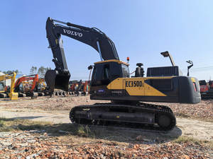 EPA 35Ton VOLVO EC350DL usado hidráulico sobre orugas grandes excavadoras EC350 excavadoras de cubo de segunda mano - Product Image 3