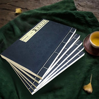 Maßgefertigtes Fadengebundenes Buch Handgemachtes Xuan-Papier Antiker Stil Chinesisches Notizbuch OEM Blanko-Journal Geringe Mindestbestellmenge 1 Stück