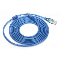 2m Hochgeschwindigkeits-Druckerkabel Schnelles Laden USB 2.0 und 3.0 USB-A auf USB-B Stecker Strom- und Datenkabel