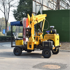 Precio de fábrica: Estacas para Usina Solar Tipo Rueda 5 Motor en Brasil, Máquina Hidráulica de Hincado de Estacas con Ruedas - Product Image 2