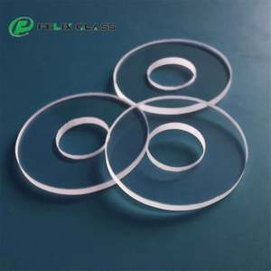 Ventanas de Sílice Fundida FELIX Corning 7980 Grado 0F Importadas de Grado Óptico con Orificio Central - Product Image 4