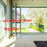 Proveedor de Ventanas de PU, Perfiles de FRP Cortados a Medida, Perfiles Pultruidos de Fibra de Vidrio GRP, Material Resistente a la Intemperie para Exteriores