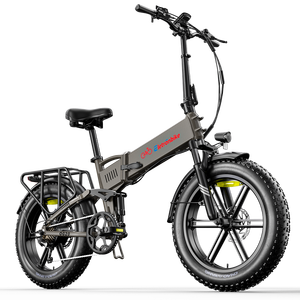 Vélo électrique pliant 20 pouces fat‑tire adulte urbain neige montagne sport terrestre SHIMANO 7 vitesses pedelec 250W - Product Image 1