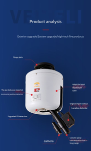 Canon d'extinction d'incendie automatique VeiTeLi DN20 en acier inoxydable, facile à utiliser, équipement de protection incendie pour aéroports - Product Image 5