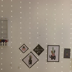 Guirlande lumineuse pour fenêtre Twinkle 300 LED, décorations de <span class=keywords><strong>Noël</strong></span> pour la maison, lumières de <span class=keywords><strong>Noël</strong></span> extérieures, matériau PVC, étanche IP44 - Product Image 4