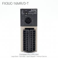 PLC Mitsubishi FX3UC-16MR/D-T, 16 E/S, 8DI, 8 Salidas de Relé, DC24V, Unidad Principal