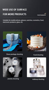 Boîte à lumière <span class=keywords><strong>photo</strong></span> portable de 40 cm, studio LED USB, tente de photographie, cube de prise de vue, table en nylon durable - Product Image 6