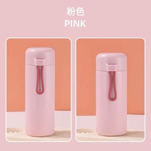 Custom <b>Mini</b> Straight Outdoor Sports Stainless Steel Double Wall Insulated Vacuum Flask Hot and Cold Water <b>Bottle</b> Tumbler - Product Image 3