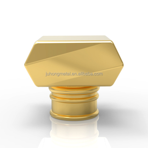 Thiết Kế Mới Của Nắp Chai Nước Hoa Không Đều CẠNH VUÔNG Làm Bằng Hợp Kim Kẽm Cho Chai Thủy Tinh FEA 15Mm - Product Image 2