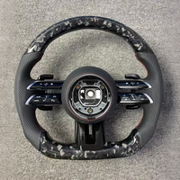 Volant personnalisé en fibre de carbone pour Mercedes Benz Classe S W222 W203 W204 W205 W212 W213 CLS W218 C300 AMG GT