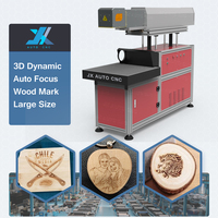 JX AUTO CNC Bol en bois sculpté Gravure 3D Dynamic Focus Laser Marquage Machine à graver