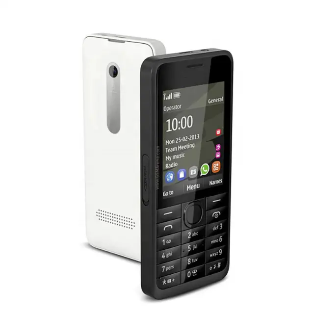 Free Shipping For Nokia 301 Dual Sim Original Best Buy Cheap Simple Bar Classic Unlocked GSM Mobile Cell Phone By Post