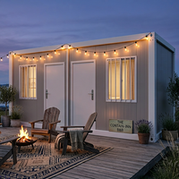 Casa Prefabricada Moderna, Casa Desmontable para Resort, Villa y Cabaña Glamping