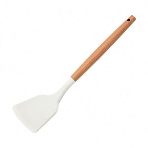 Ustensiles de cuisine en silicone anti-brûlure haute température, spatule de cuisson antiadhésive, cuillère à soupe de cuisine, spatule chinoise domestique - Product Image 6