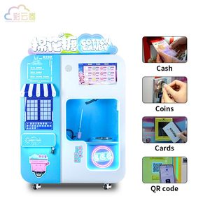 Caiyunjuan Commercial Event Machine Full Automatic Floss Flower Vending <strong>Cotton</strong> <strong>Candy</strong> Maker - Product Image 3