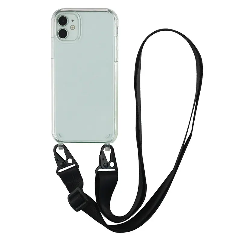 for Xiaomi Mi Mix Max 2 2S 3 Pro Pocophone F1 Soft Silicone lanyard case,phone case chain cross body neck strap