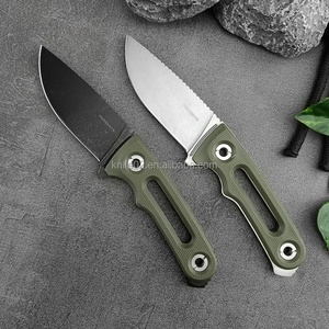 Camping EDC Small Straight Knife FX 8Cr13MoV Blade 2.9mm Thickness <b>Full</b> Handle Anti <b>Slip</b> Portable All-Around Fishing Hunting - Product Image 5
