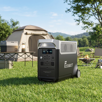 Station d'alimentation portable Fossibot F3600 Pro 3840WH LiFePO4 avec cellules de batterie à cycle de vie de plus de 3500 cycles