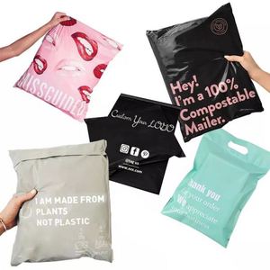 Customized Logo Eco Friendly Frosted <b>Clothing</b> <b>Packaging</b> Mailing <b>Bags</b> Poly <b>Packaging</b> Transport <b>Bag</b> With Printing Courier Mail <b>Bag</b> - Product Image 5