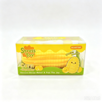 Jouet Squishy en forme de bloc de construction, sonore et croquant, boule artisanale, jouet anti-stress tendance, vente en gros