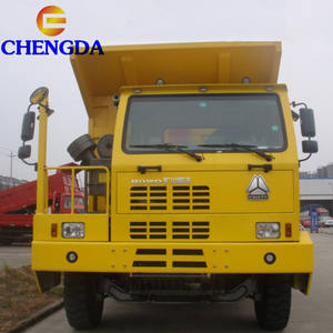 Camión de minería todoterreno de 70-100 toneladas de servicio pesado HOWO de China con calefacción de caja de carga - Product Image 4