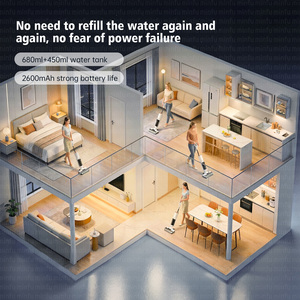 Wet <b>Dry</b> Vacuum <b>Mop</b> Vacuum and <b>Mop</b> All in One Floor Cleaner Machine for Hard Floor Self-Propelled Vacuum <b>Mop</b> Combo - Product Image 6