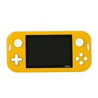Console de jeu portable X350 de haute qualité, écran 3,5 pouces, batterie 1200 mAh, contrôleur multifonctionnel à double joystick 3D, lecteur de jeux X350