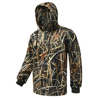 Sweat à capuche thermique respirant en polyester camouflage bionique pour la chasse, nouvelle collection automne/hiver D50