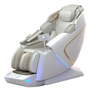2024 Automatic Sl Track Electric 4D Thai Shiatsu Stretching 0 Gravity Luxury Massage Chair For Foot