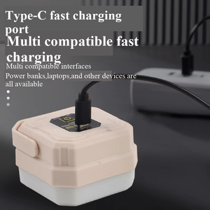 New Outdoor Camping <b>LED</b> Lamp Portable USB Charging Tent Lamp with Emergency Lighting Battery Powered Atmosphere <b>Flashlight</b> - Product Image 5