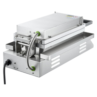 Machine à biscuits aux œufs électrique commerciale, 110V, 220V, avec gaufrier antiadhésif CE