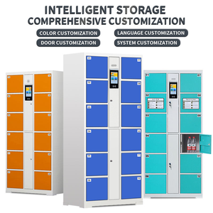 24/7 casier intelligent en libre-service avec serrure électronique accès pièce/billet/carte de crédit plusieurs langues Options de paiement multiple - Product Image 3