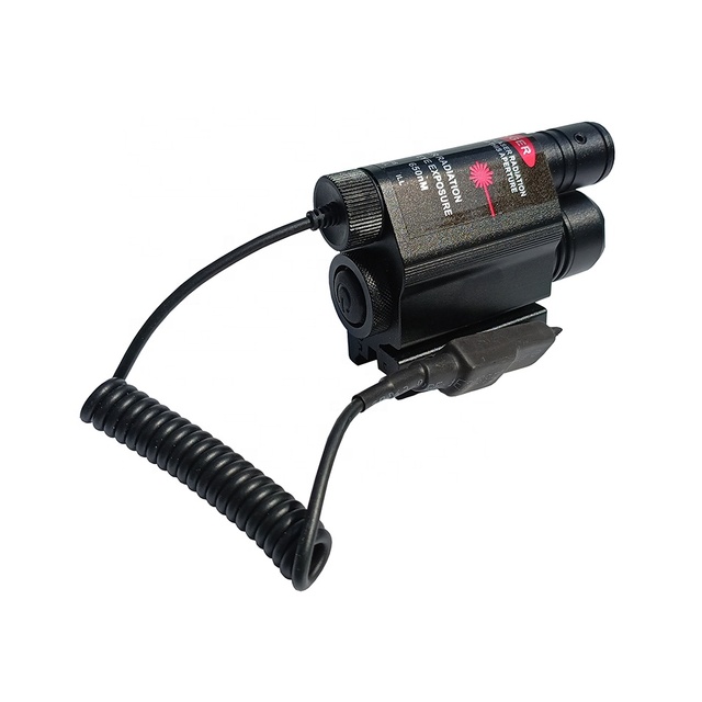 Hot Selling Tactical Laser with Led Flashlight Combo Red Laser Flashlight with Red Laser