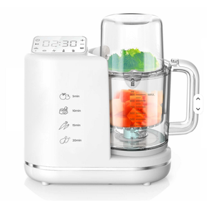 เครื่องเตรียมอาหารเด็ก 6-in-1 พร้อมฟังก์ชั่น<span class=keywords><strong>นึ่ง</strong></span>และปั่น ละลายน้ำแข็งและอุ่นอาหาร ความจุ 900 มล. กำลังไฟ 700 วัตต์ ปลั๊กแบบ EU พร้อมฟังก์ชั่นอุ่น<span class=keywords><strong>ขวด</strong></span><span class=keywords><strong>นม</strong></span> - Product Image 3