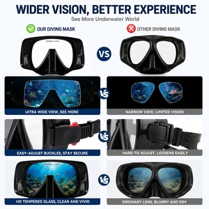 Aquadive La Mejor Máscara <span class=keywords><strong>de</strong></span> Buceo para Adultos <span class=keywords><strong>Gafas</strong></span> <span class=keywords><strong>de</strong></span> Apnea y Pesca Submarina Equipo <span class=keywords><strong>de</strong></span> <span class=keywords><strong>Snorkel</strong></span> y Buceo Autónomo - Product Image 3