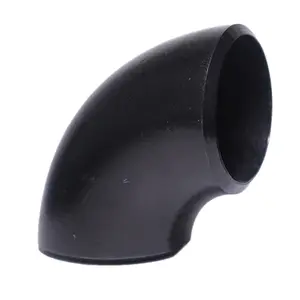 A234 WPB 90 degree ms pipe elbow 45 degree dimensions long radius carbon steel pipe fittings elbow