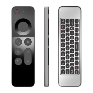 <span class=keywords><strong>Telecomando</strong></span> Wireless W3 <span class=keywords><strong>con</strong></span> Controllo <span class=keywords><strong>Vocale</strong></span> e Mouse ad Aria, Mini Tastiera e Funzione di Apprendimento IR per <span class=keywords><strong>TV</strong></span> - Product Image 4